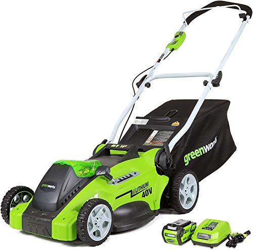 Greenworks G-MAX 40V 16'' Cordless Lawn Mower with...